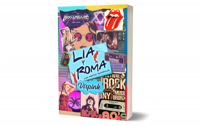 Nuestra profesora de interpretación ante la cámara, en la Feria del libro de Madrid